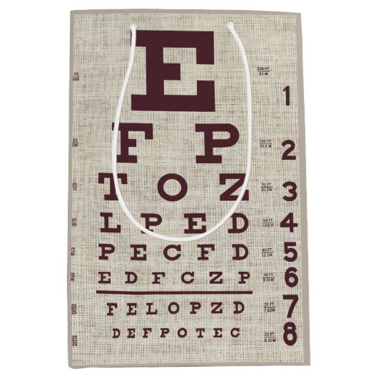  Ooggrafiek op schoot Medium Cadeauzakje (Voorkant)