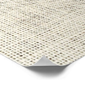 Ooggrafiek op schoot Poster (Hoek)