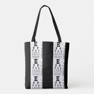 Ooggrafiek Optometrist Tote Bag