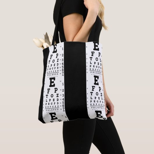 Ooggrafiek Optometrist Tote Bag (Dichtbij)
