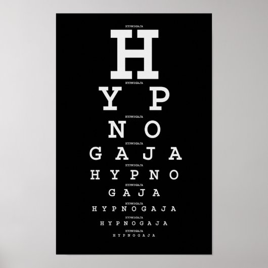 Ooggrafiek Poster (Voorkant)