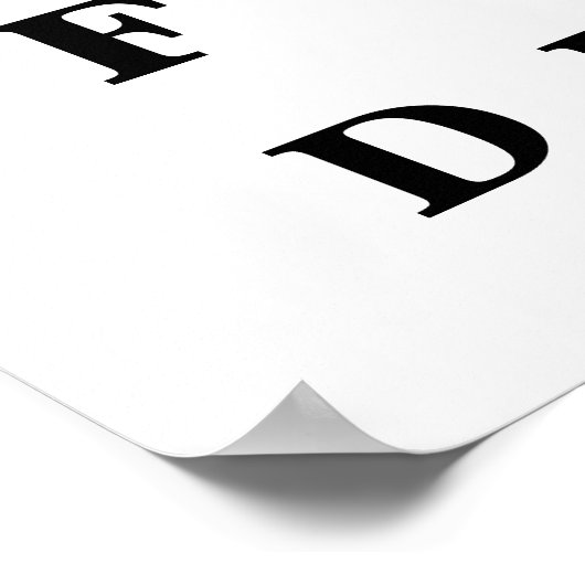 Ooggrafiek Poster (Hoek)