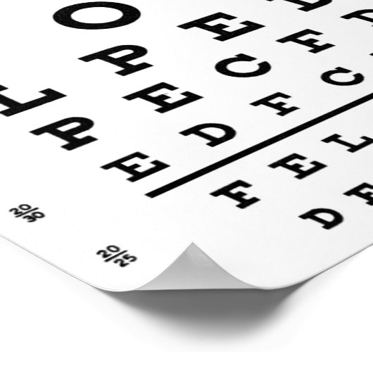 Ooggrafiek Poster (Hoek)