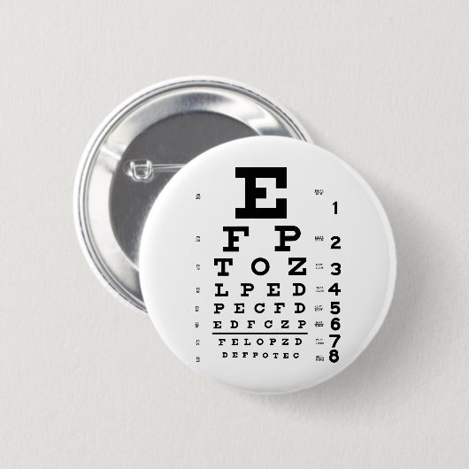 Ooggrafiek Ronde Button 5,7 Cm (Voorkant /achterkant)