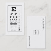 Ooggrafiek Visitekaartje (Voorkant / Achterkant)