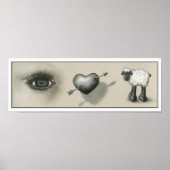 Ooghars Ewe print (Voorkant)