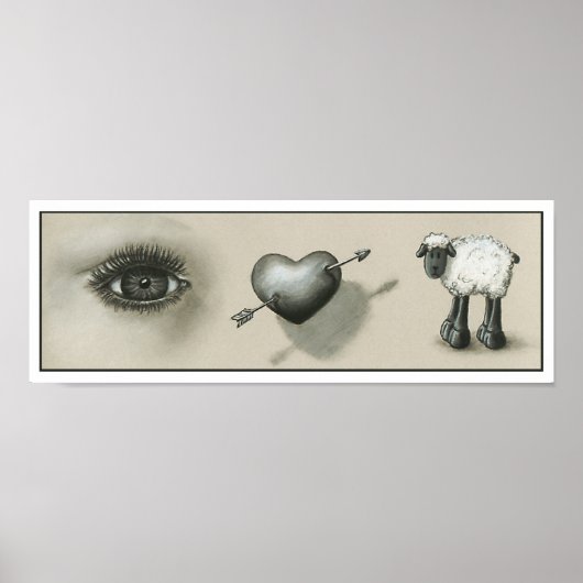 Ooghars Ewe print (Voorkant)