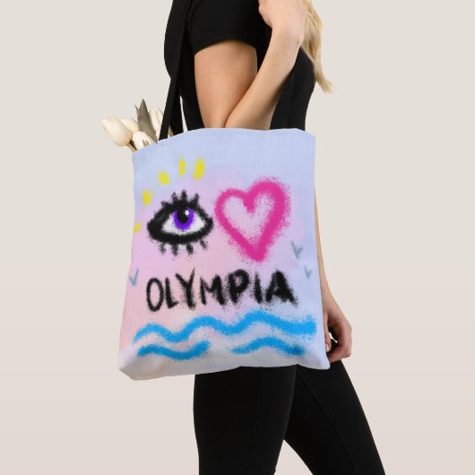 Ooghart Olympia-Tas Tote Bag (Dichtbij)