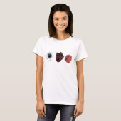 Oogharthersenen T-shirt (Voorkant volledig)