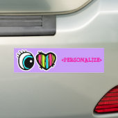 OoghartPictogram,<PERSONALIZE> Bumpersticker (Op auto)