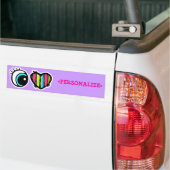 OoghartPictogram,<PERSONALIZE> Bumpersticker (Op Truck)