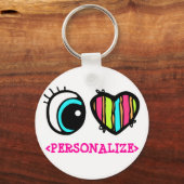 OoghartPictogram,<PERSONALIZE> Sleutelhanger (Voorkant)