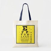 Oogheelkunde Ooggrafiek Economische optometrie Tote Bag (Voorkant)