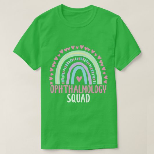 Oogheelkunde Squad Party Matching Vrouwen Apprecia T-shirt (Design voorkant)