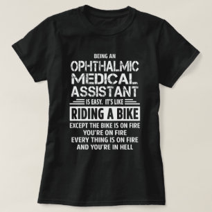 oogheelkundig assistent t-shirt