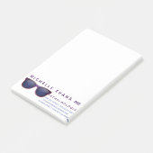 Oogheelkundig bedrijf post-it® notes (Schuin)