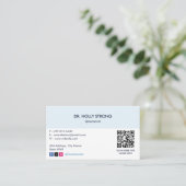 oogheelkundige kliniek | Schone afspraak Visitekaartje (Staand voorkant)