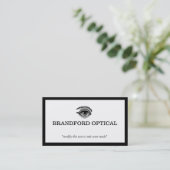  Oogheelkundige Optometrie Doctor Visitekaartje (Staand voorkant)