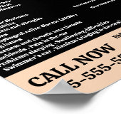 Oogheelkundige Otolaryngologie Klinisch Poster (Hoek)