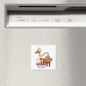 Oogie Ostrich Magneet (Insitu (Vaatwasser))