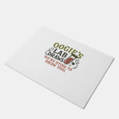 Oogie's Lab Draws - Grappige Halloween Phlebotomis Deurmat (Schuin)