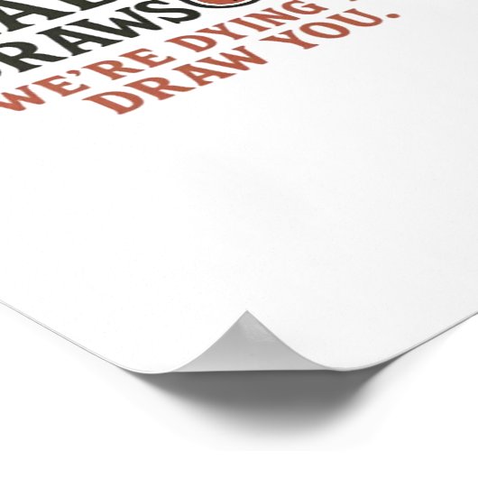 Oogie's Lab Draws - Grappige Halloween Phlebotomis Poster (Hoek)