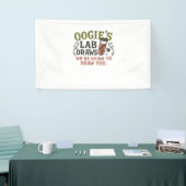 Oogie's Lab Draws - Grappige Halloween Phlebotomis Spandoek (Beurs)