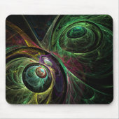 Oogje Abstracte Art Mousepad Muismat (Voorkant)