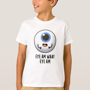 Oogje am Wat is Oye am Funny Eyeball Pun T-shirt