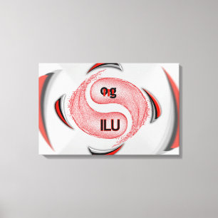 Oogje! Canvas Afdruk