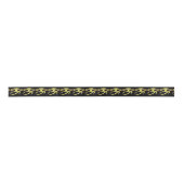 Oogje hoornvlies zwart Egyptisch symbool Satijnen Lint (Voorkant)