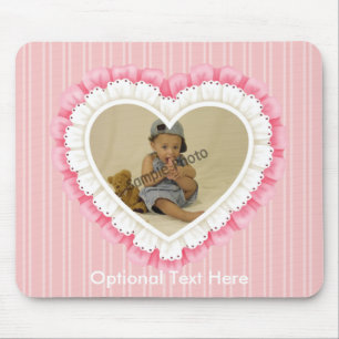 oogje kanten hart mousepad muismat