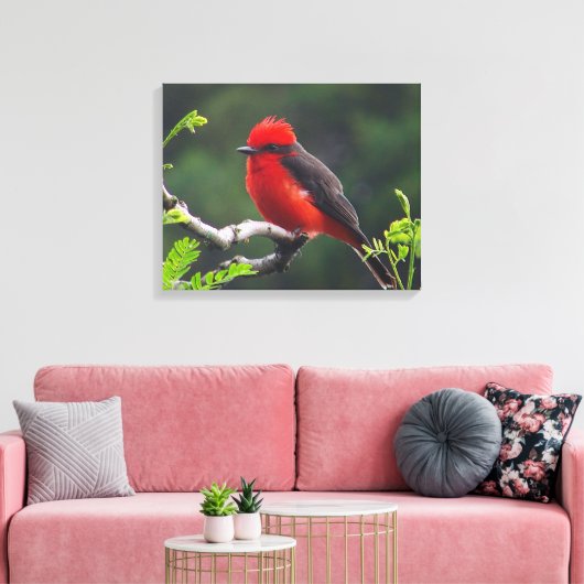 Oogje naar oogverrekte canvas afdrukken (Insitu (Woonkamer))