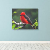Oogje naar oogverrekte canvas afdrukken (Insitu (Houten vloer))