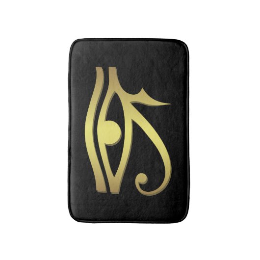 Oogje van het Egyptische symbool Badmat (Voorkant Verticaal)