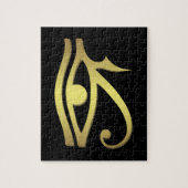 Oogje van het Egyptische symbool Legpuzzel (Verticaal)
