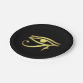 Oogje van het Egyptische symbool Papieren Bordje (Gekanteld)