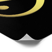 Oogje van het Egyptische symbool Poster (Hoek)