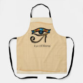 Oogje van Horus op papyrus, Egyptische hiërogliefe Schort (Voorkant)