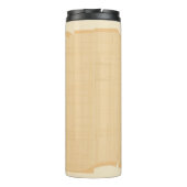 Oogje van Horus op papyrus, Egyptische hiërogliefe Thermosbeker (Achterkant)