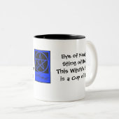 Oogje van Newt & Sting of Bee? Witch's Brew... Tweekleurige Koffiemok (Voorkant rechts)