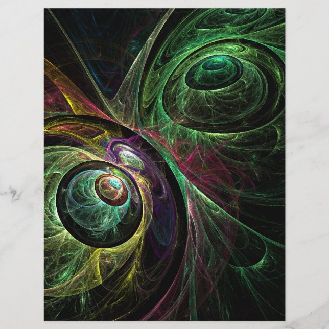Oogje voor Abstracte kunst Letterhead (Voorkant)