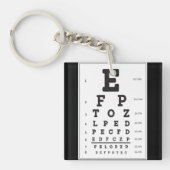 Oogkaart Acryl Sleutelhanger (Voorkant)