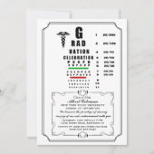 Oogkaart Afstuderen uitnodiging (Voorkant)