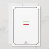 Oogkaart Afstuderen uitnodiging (Achterkant)