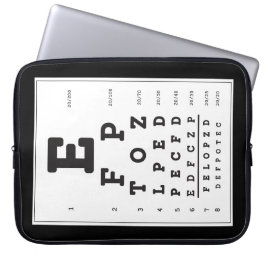 Oogkaart Lap Top Sleeve