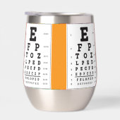 Oogkaart thermische wijn tumbler (Rechts)