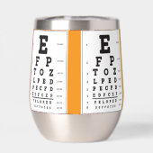 Oogkaart thermische wijn tumbler (Achterkant)