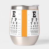 Oogkaart thermische wijn tumbler (Links)