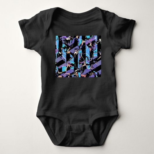 Oogkas baby bodysuit (Voorkant)